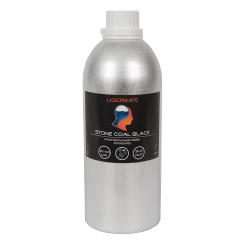Liqcreate Resina SLA Resina DLP Stone Coal Black botella de 1 kg
