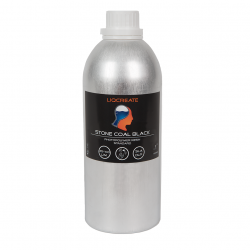 Liqcreate SLA Resin DLP Resin Stone Coal Black 1KG bottle