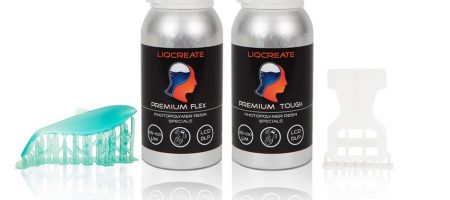 Liqcreate Premium Flex flexible 3D resin for DLP MSLA LCD 3D printers soft touch elongation rebound