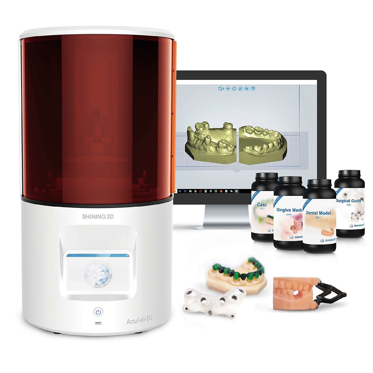 Shining3D accufab D1 dental 3D-printer resin
