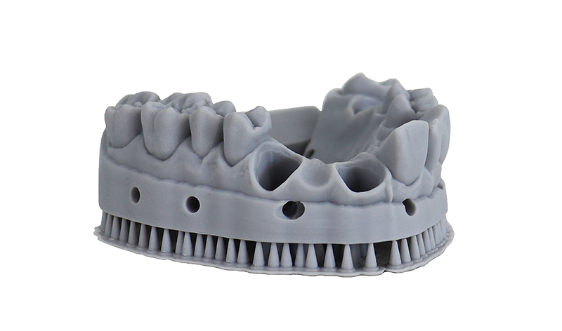 Caso d'uso Dental Model Pro Grey modello superiore Resina per SLA DLP LCD MSLA 3D Printing