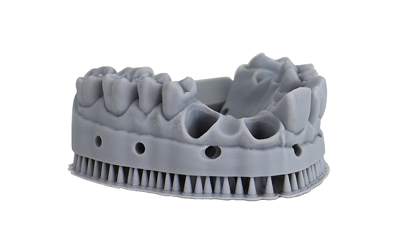 Use case Dental Model Pro Grey upper model Resin for SLA DLP LCD MSLA 3D Printing