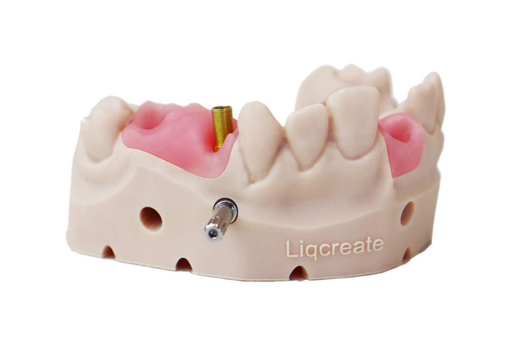 Liqcreate Gingiva Mask Dental Resin for dental implant models manufacturing SLA DLP MSLA LCD