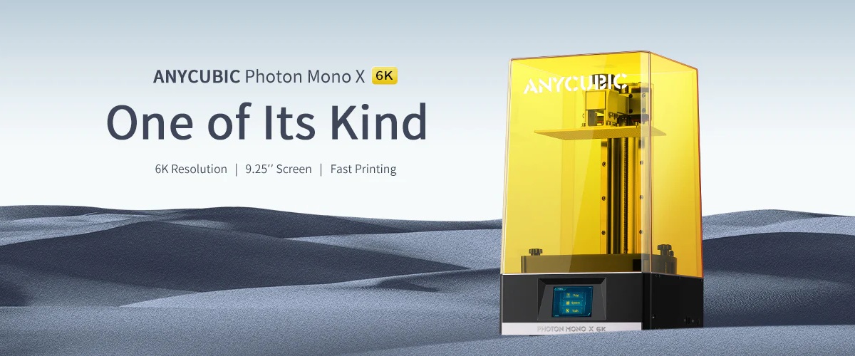 Anycubic Photon Mono X 6K MSLA resin 3D-printer