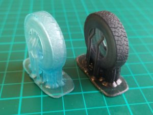 Black pigment premium flex black flexible elastic resin RC resin tire race car radio controlled