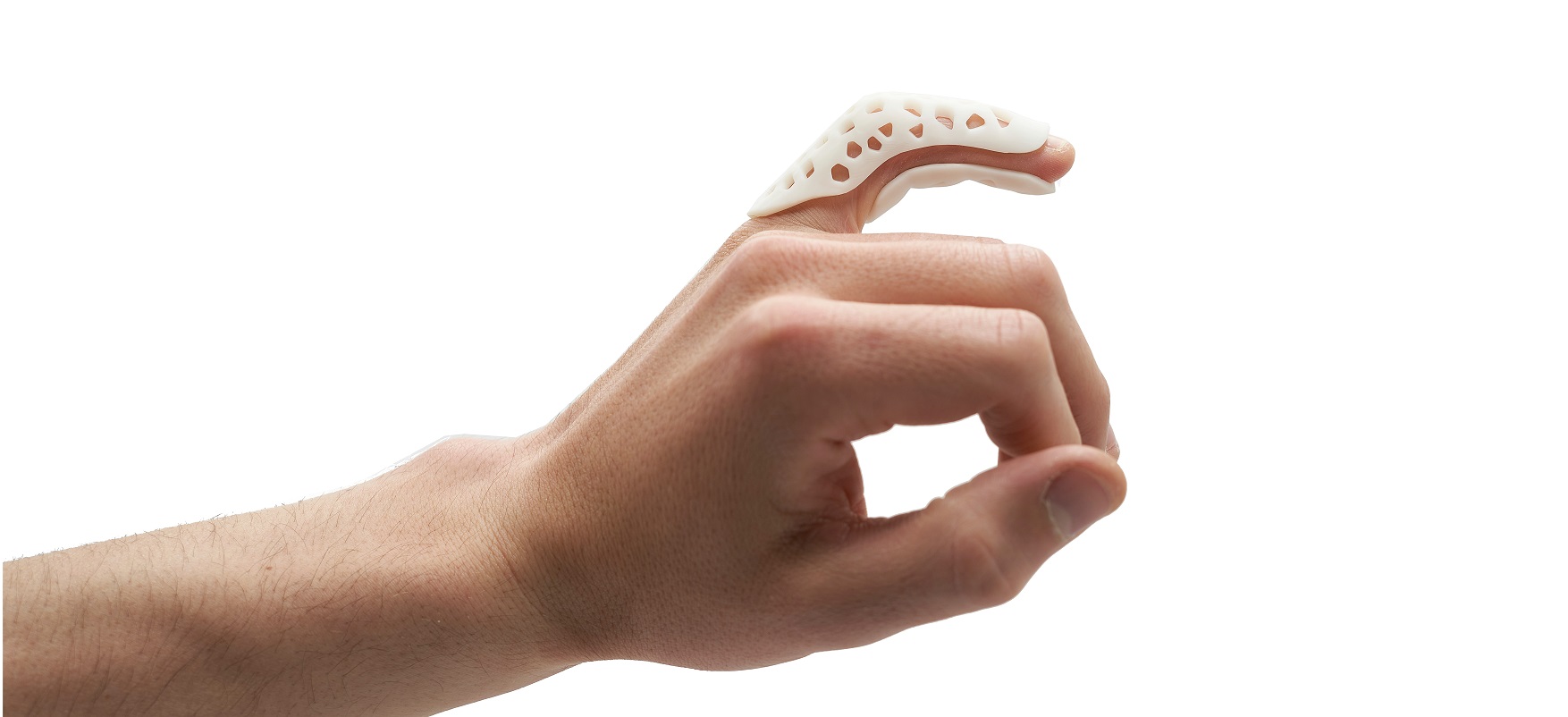 Cattura Schermo1 3DForma 3D-printing resin hand surgery finger splint medical resin liqcreate CT DICOM design