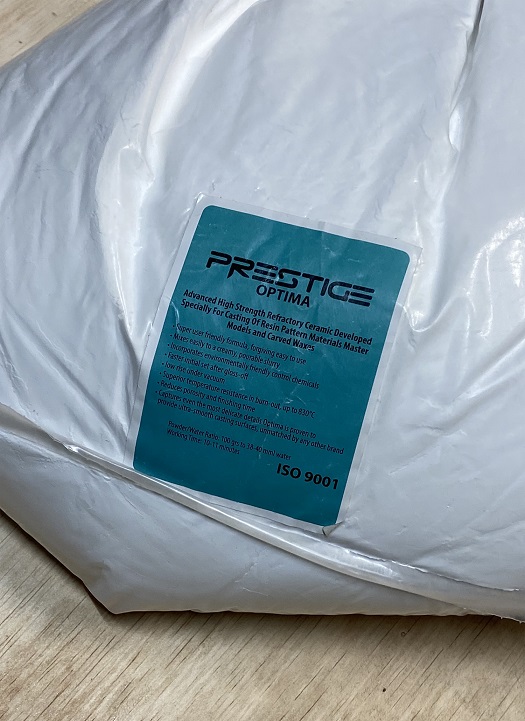 prestige optima gesso da rivestimento liqcreate wax castable materiale