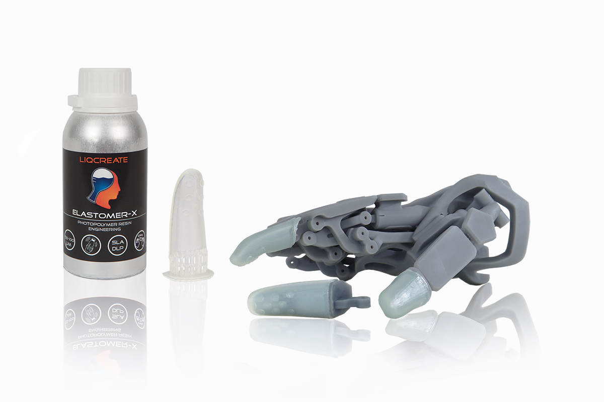 Elastic resin liqcreate