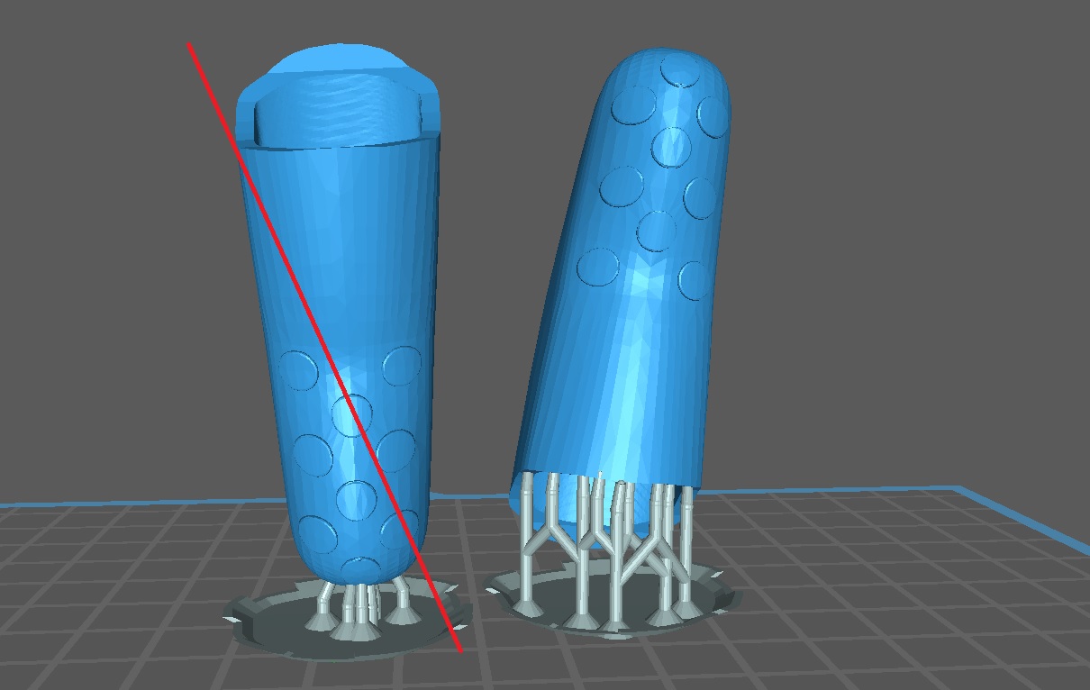 3dprinted 3d-printing 3dprinting hueco hermético impermeable resistente al agua resina liqcreate conector de piezas