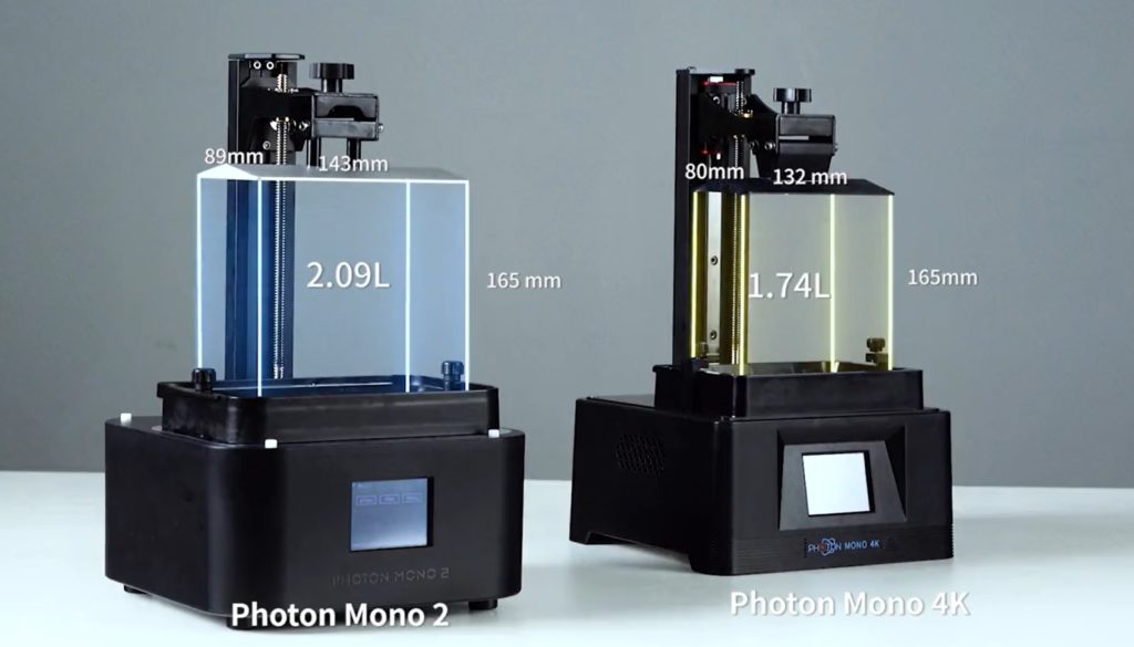 anycubic photon mono 2 vs mono 4k