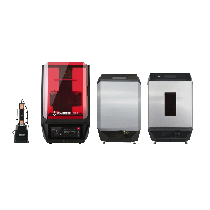 Raise3D DF2 package with liqcreate photopolymer resin for dental, jewelry and engineering