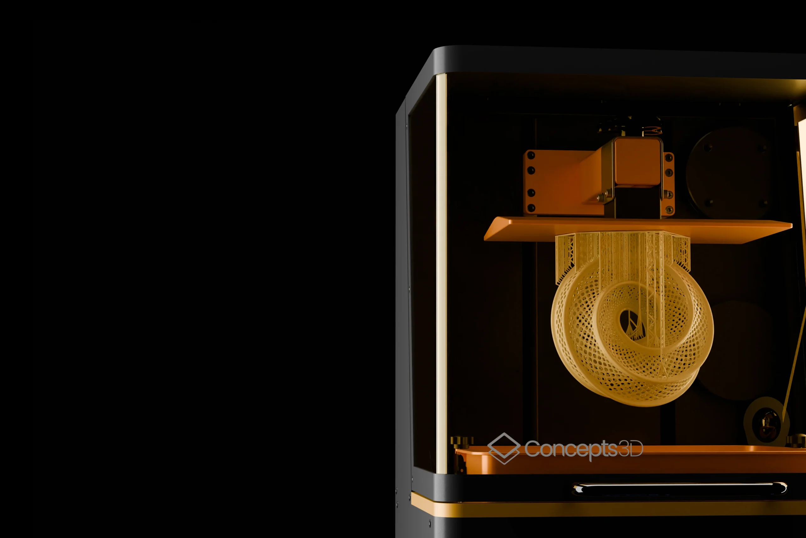 Concepts3D Athena II 385nm resin 3D-printer